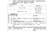 沪教牛津版(五四制)二年级下册Module 4 More things to learnunit 2 Mother's Day教案