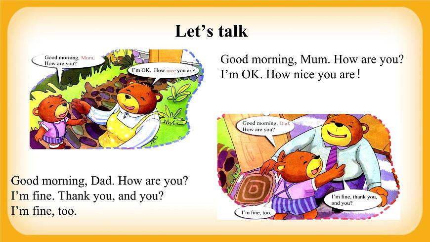 【單元課件】 Lesson 10 How are you？ 科普版英語三上第5頁