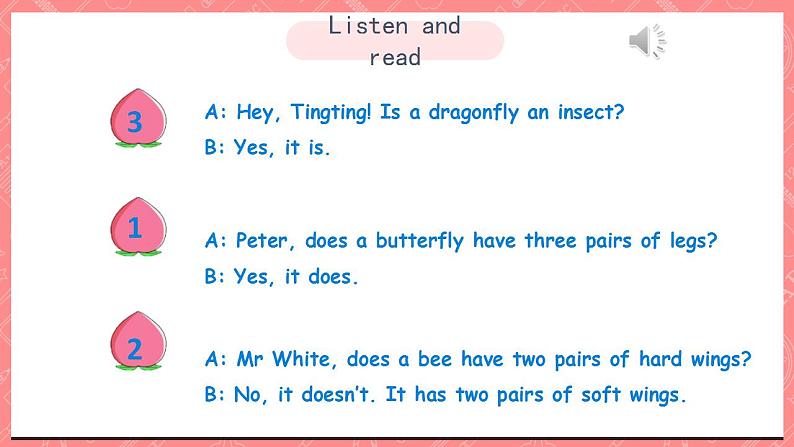 川教版英语五上 Unit 2 Lesson 2 《What's an Insect》 第三课时 课件+教案+习题04