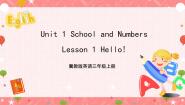 小学英语冀教版 (三年级起点)三年级上册Lesson 1 Hello!优质课件ppt