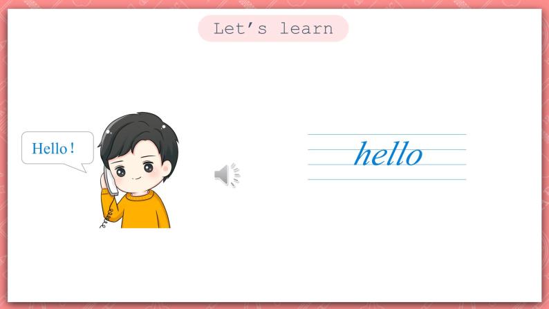 冀教版英语三上 Unit 1 Lesson 1 《Hello!》课件06