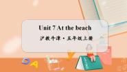 沪教牛津版(六三制三起)五年级上册Unit 7 At the beach教学课件ppt