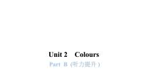 英语三年级上册Unit 2  Colours Part B教课内容课件ppt