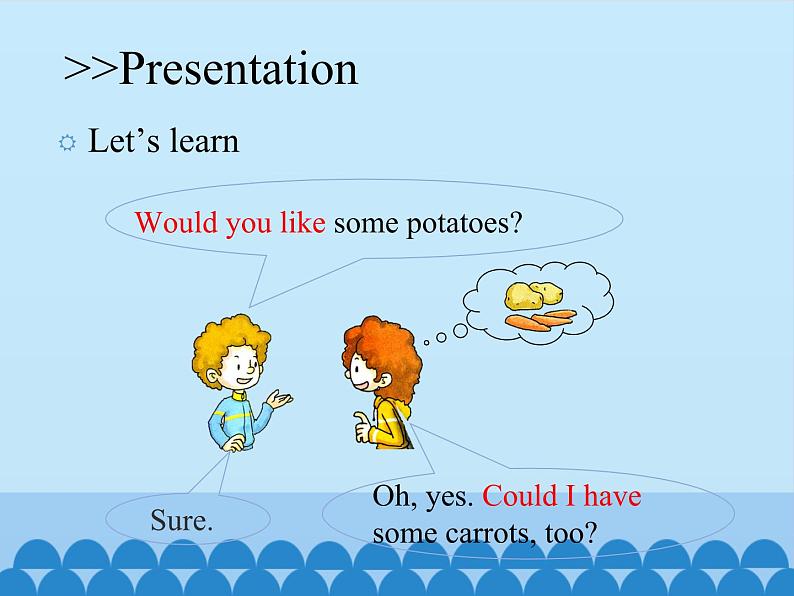 科普版(三年级起点)小学英语五年级上册 Lesson 8 Would you like some potatoes 课件107