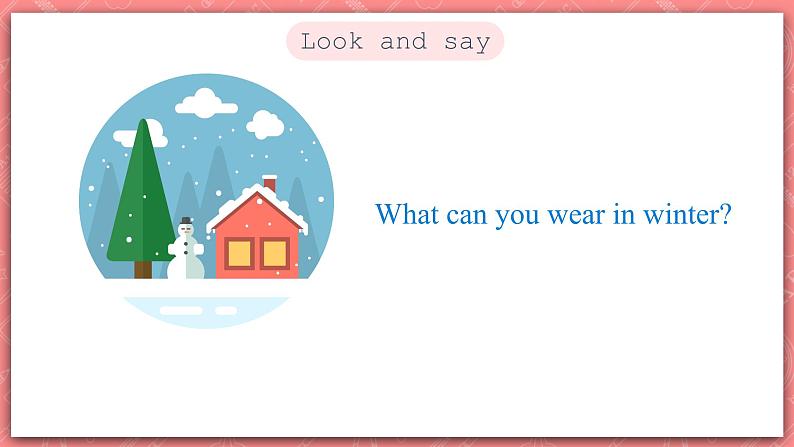 冀教版英语四年级上册 Unit 1 Lesson 3 《Coat and Scarf》课件03