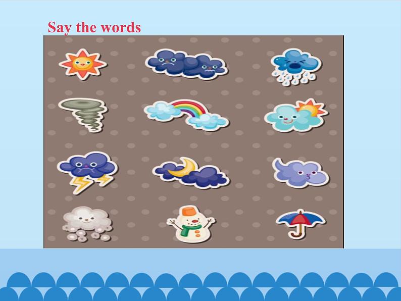 科普版(三年级起点)小学英语六年级上册 Lesson 3 It will be sunny this Sunday 课件2第3页