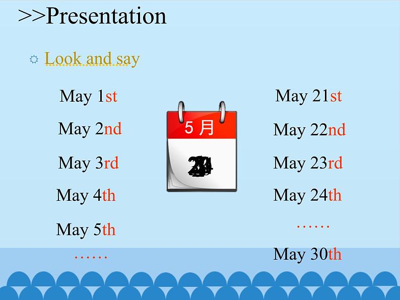 科普版(三年级起点)小学英语六年级上册 Lesson 7 What 's the date today 课件1第4页
