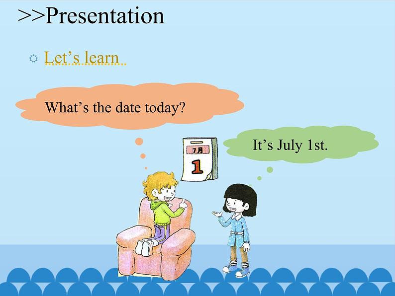 科普版(三年级起点)小学英语六年级上册 Lesson 7 What 's the date today 课件1第8页