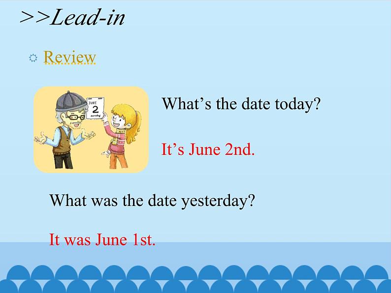 科普版(三年级起点)小学英语六年级上册 Lesson 9 Were you at school yesterday 课件103