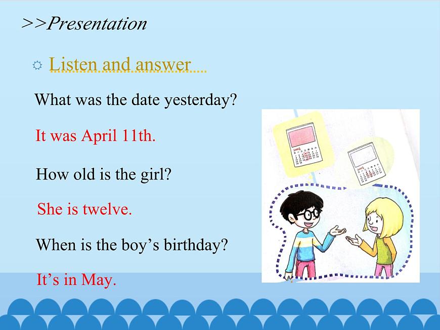 科普版（三年級(jí)起點(diǎn)）小學(xué)英語六年級(jí)上冊(cè) Lesson 10   Revision    課件第4頁