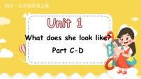 五年级上册Unit 1 What does she look like?教学课件ppt