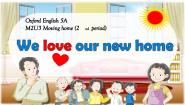 小学英语沪教牛津版(五四制)五年级上册Unit 3 Moving home示范课ppt课件