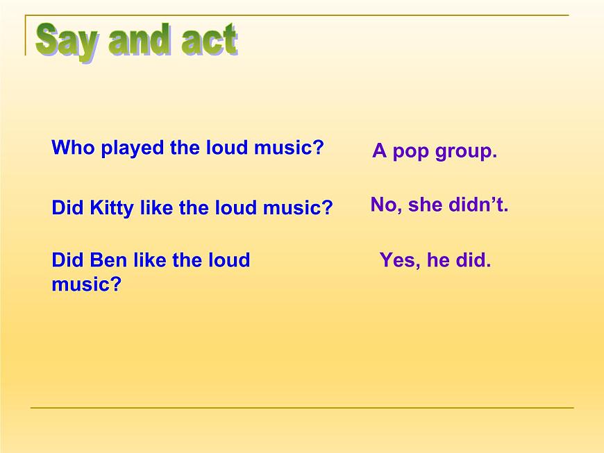 牛津上海版（試用本）小學(xué)五年級英語下冊 Module 1 Unit 3 How noisy!  課件第5頁