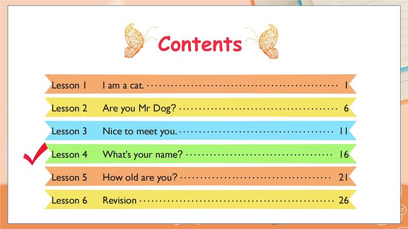 Lesson 4 What 's your name?(1)第1页