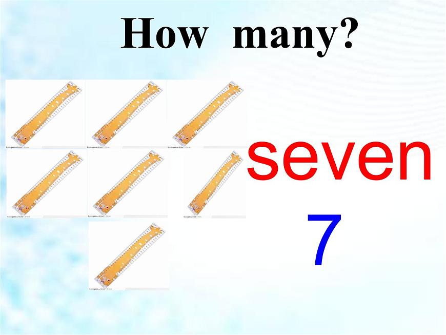 接力版（三年級(jí)起點(diǎn)）小學(xué)英語(yǔ)三年級(jí)上冊(cè)  Lesson 16   Numbers 1~10  課件1第8頁(yè)