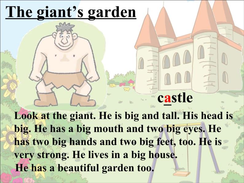 沪教版（六三制三起）小学五年级英语下册 Module 4 Unit 12 The giant's garden  课件06