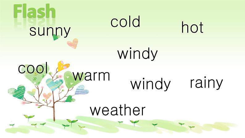 接力版(三年级起点)小学英语四年级上册 Lesson 8 What 's the weather like? 课件2第4页