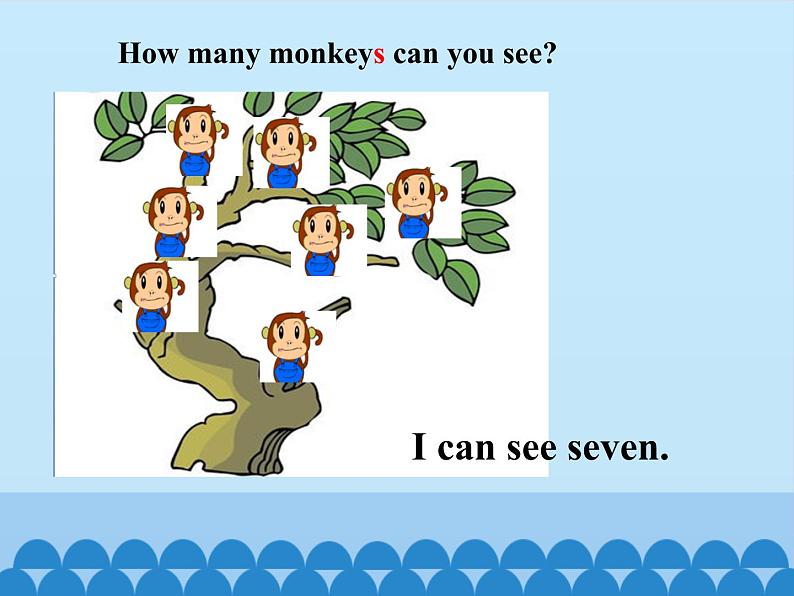 接力版(三年级起点)小学英语四年级上册 Lesson 16 How many pupils can you see? 课件第5页