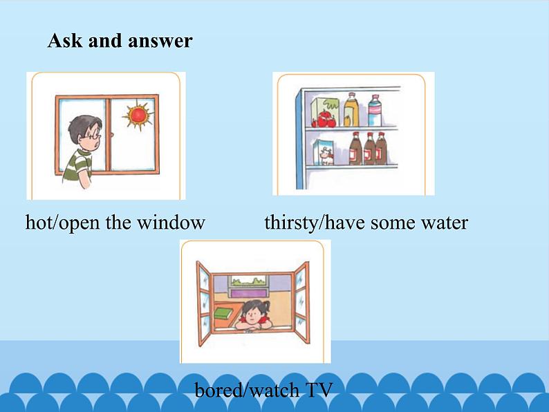 接力版(三年级起点)小学英语五年级上册 Lesson 7 Can I have a Coke? 课件07
