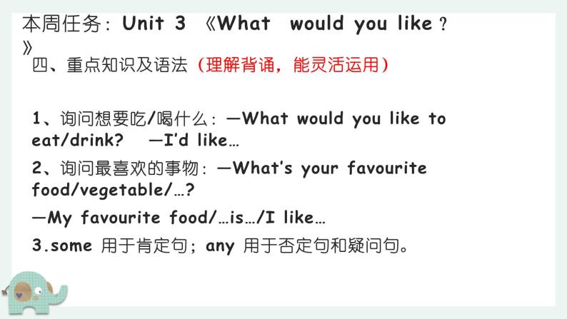 【期中复习】人教版pep英语-五年级上册 Unit3 《What would you like 》单元复习课件06