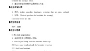 小学英语沪教牛津版(六三制三起)六年级上册Unit 3 Healthy or unhealthy教案