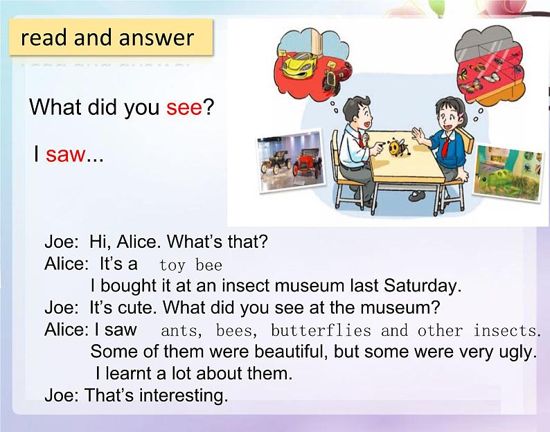 沪教版(六三制三起)小学六年级英语上册 Module 3 Unit 8 Visiting musems 课件3第5页
