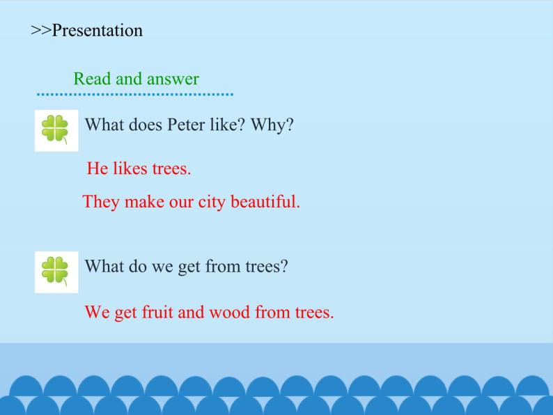 沪教版（六三制三起）小学六年级英语上册 Module 4 Unit  11  Trees  课件06