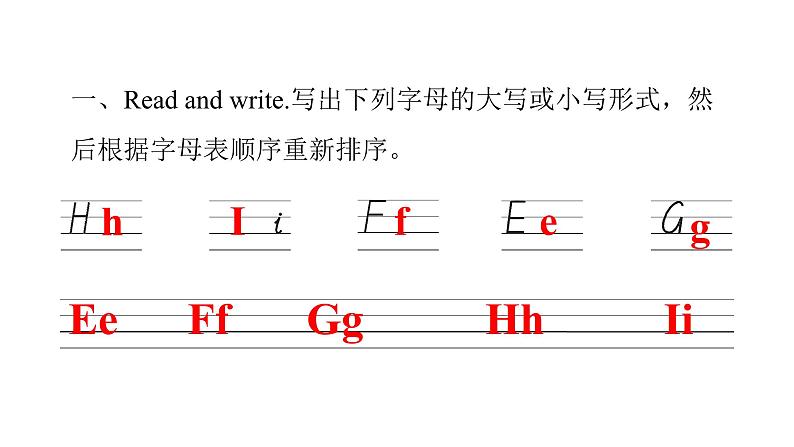 PEP版小学英语三年级上册Unit3 PartA ( Ⅲ )课件第2页