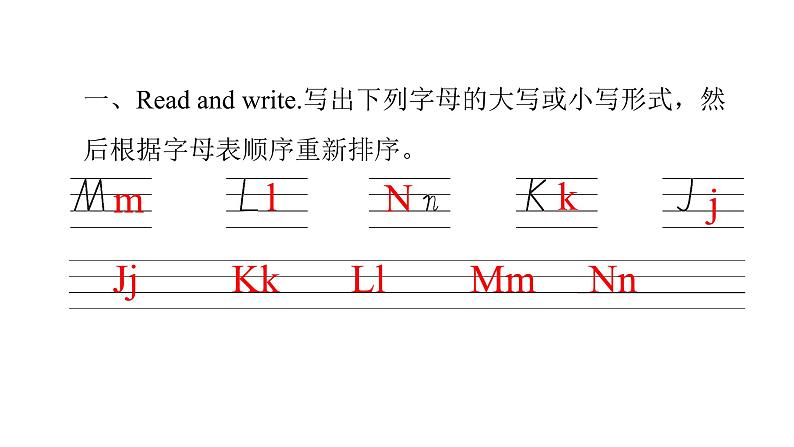 PEP版小学英语三年级上册Unit4 PartA ( Ⅲ )课件第2页