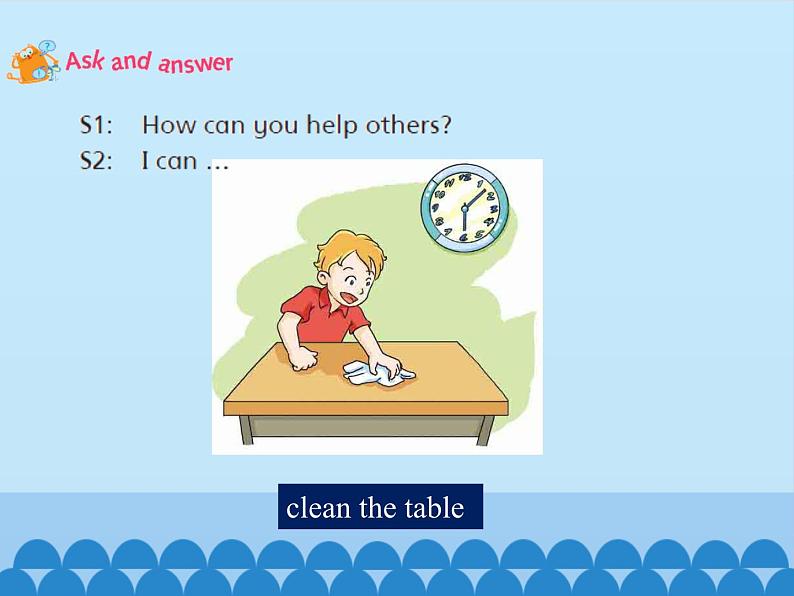 沪教版(六三制三起)小学六年级英语下册 Module 3 Unit 7 Helping others 课件第7页