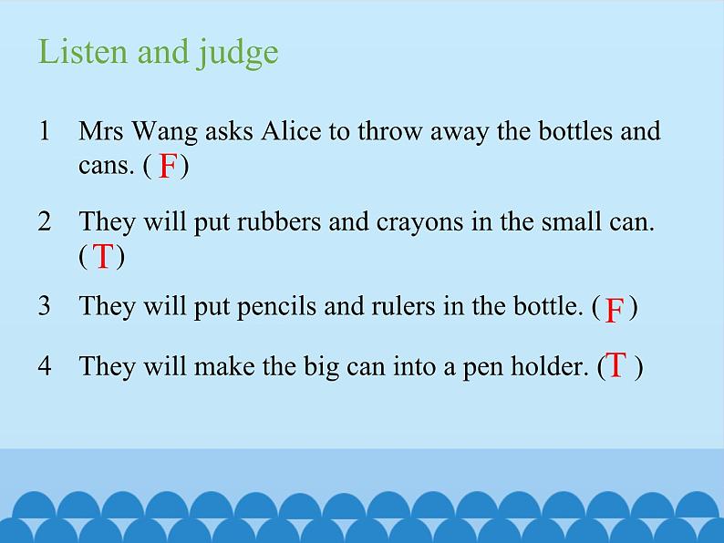 沪教版(六三制三起)小学六年级英语下册 Module 3 Unit 9 Reusing things 课件07
