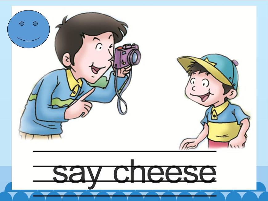 川教版(三年級(jí)起點(diǎn))小學(xué)英語四年級(jí)下冊(cè) Unit 2 Lesson 2 Saying Cheese 課件第6頁