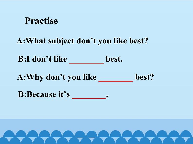 川教版(三年级起点)小学英语五年级上册 Unit 1 Lesson 3 What Subject Do You Like Best 课件08