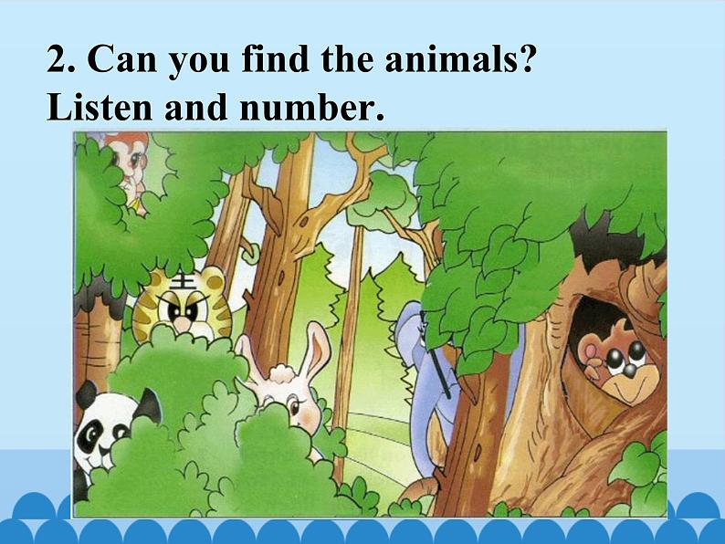 清华大学版小学英语一年级上册 UNIT 2 ANIMALS Lesson 14 课件06