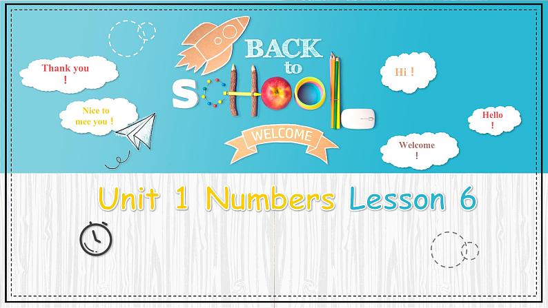 清华大学版小学英语一年级下册 UNIT 1 MY NUMBERS Lesson 6 课件101