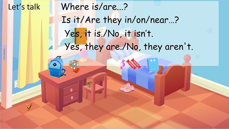 人教版 PEP小学英语四年级上册Unit 4 My home PB Read and write& Let 's check& PC Story time课件PPT第4页