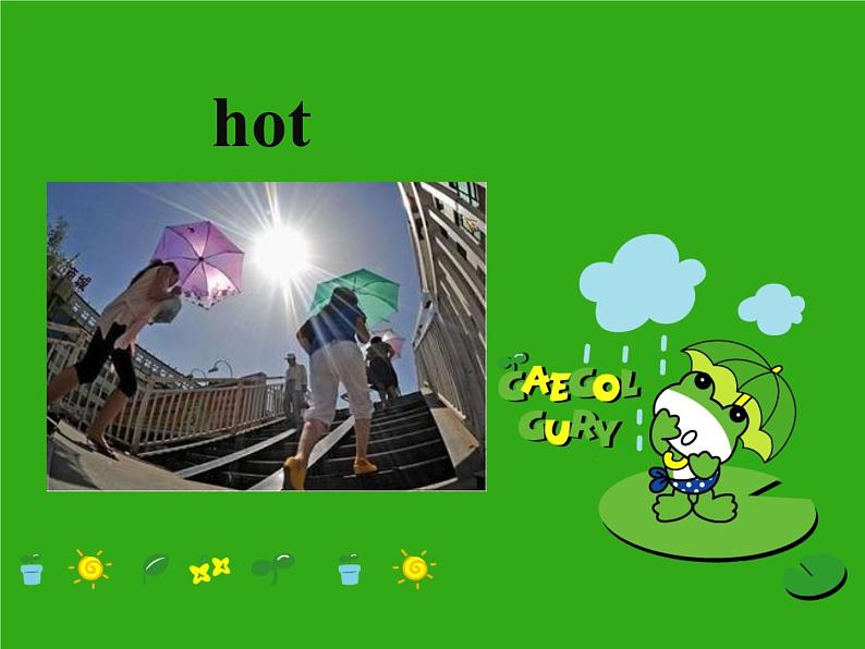 清华大学版小学英语二年级上册 UNIT 3 WEATHER LESSON 16 课件04