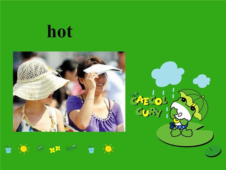 清华大学版小学英语二年级上册 UNIT 3 WEATHER LESSON 16 课件05