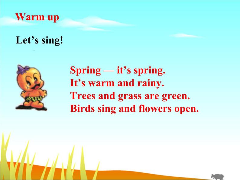 清华大学版小学英语二年级下册 UNIT 4 SEASONS LESSON 23 课件第2页
