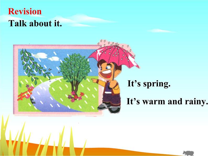 清华大学版小学英语二年级下册 UNIT 4 SEASONS LESSON 23 课件第3页