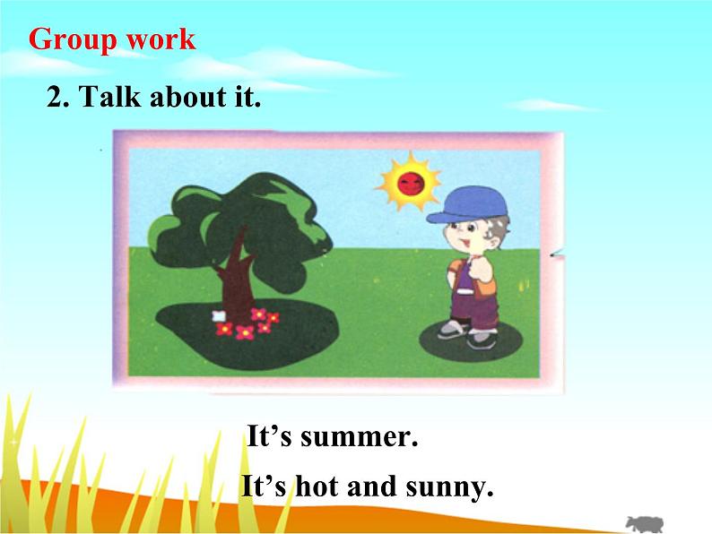 清华大学版小学英语二年级下册 UNIT 4 SEASONS LESSON 23 课件第8页