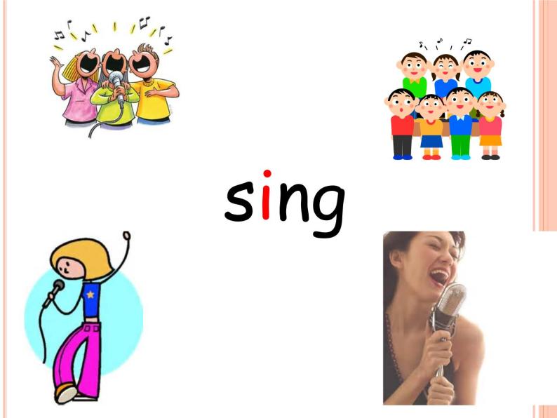 北京版小学一年级英语上册   UNIT FIVE  I CAN SING-Lesson 17    课件107