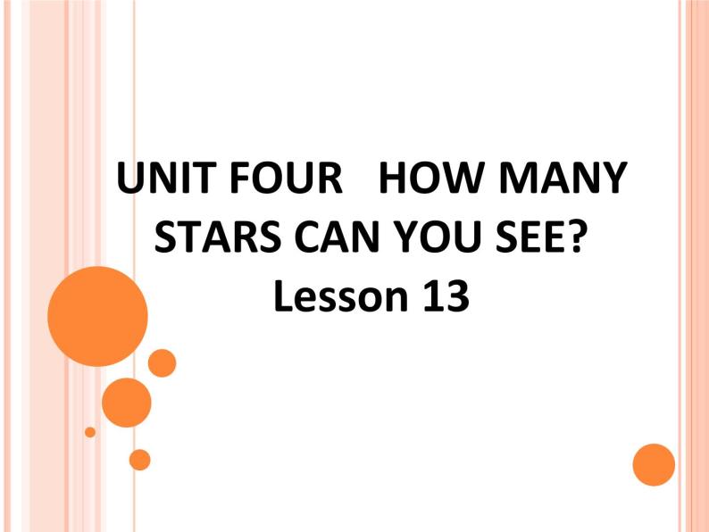 北京版小学一年级英语下册  UNIT FOUR HOW MANY STARS CAN YOU SEE-Lesson 13   课件201