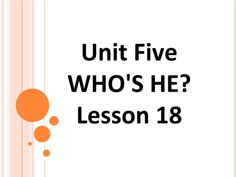 北京版小学一年级英语下册   UNIT FIVE  Lesson 18   课件201
