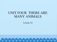 北京版小学二年级英语上册  Unit Four  Lesson 14   课件