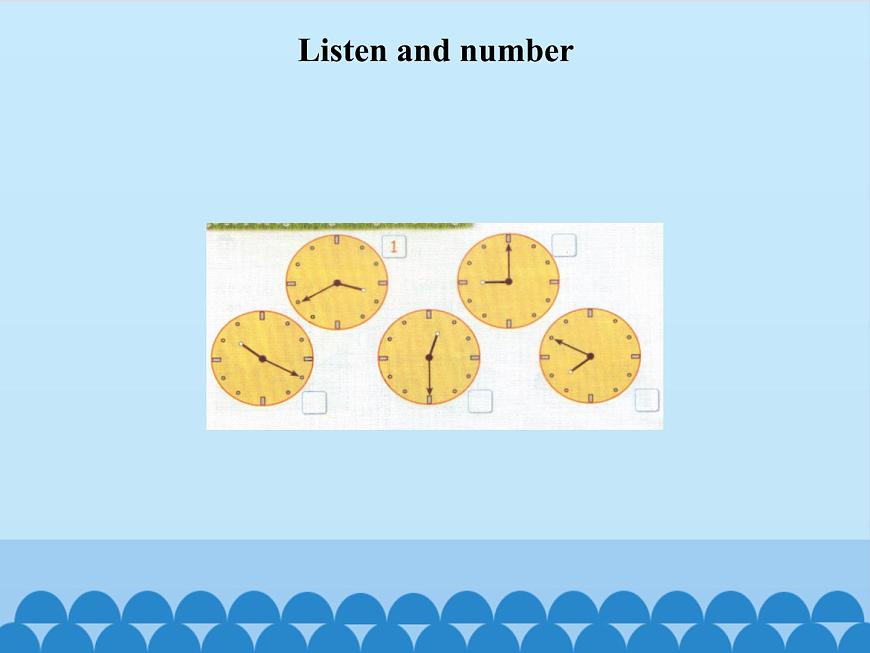 北京版小學(xué)二年級(jí)英語(yǔ)下冊(cè) UNIT ONE Lesson 4 課件第4頁(yè)