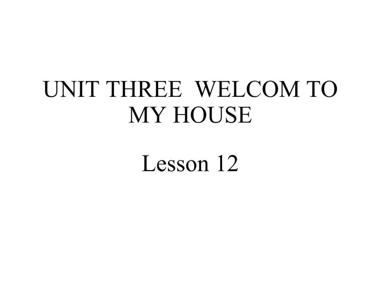 北京版小学二年级英语下册  UNIT THREE Lesson 12   课件101