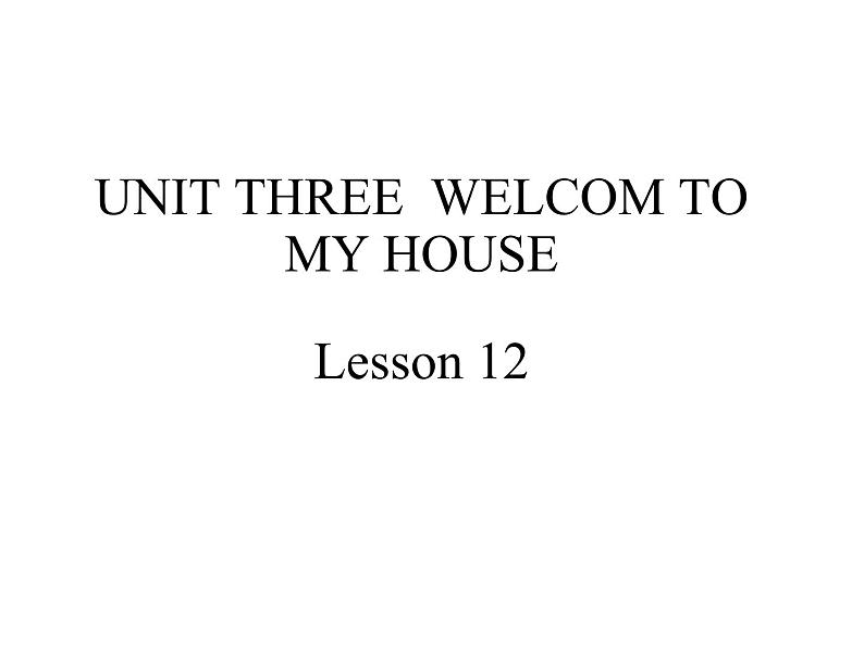 北京版小学二年级英语下册 UNIT THREE Lesson 12 课件101