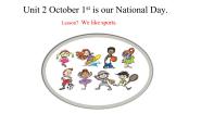 小学英语北京版三年级上册Unit 2 October 1st is our National DayLesson 7多媒体教学ppt课件