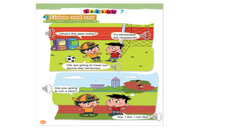 北京版小学三年级英语上册 UNIT TWO Lesson 7 课件1第7页